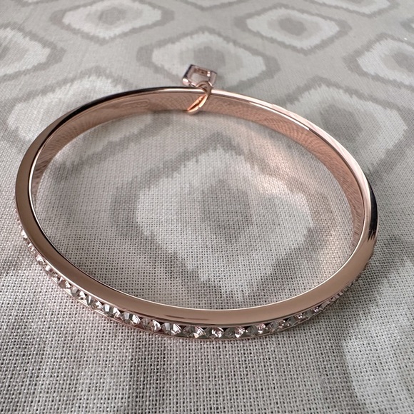 Coach Rose Gold Bangle Bracelet - Picture 3 of 5